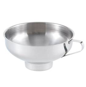 41194 Hic Kitchen Kitchen18/8 Stainless Steel Canning Funnel 5.5-inch Diameter 41194 Hic Kitchen Kitchen18/8 Stainless Steel Canning Funnel 5.5-inch Diameter