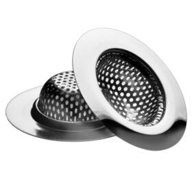 Btds-051 Hilltop Products 2 Pack - 2.75 Inch Top / 1.5 Basket- Stainless Steel Bathtub Drain Strainer Cove