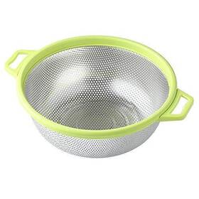 Hiramware 740229486987 Stainless Steel Colander With Handle And Legs Large Metal Green Strainer For Pa Hiramware 740229486987 Stainless Steel Colander With Handle And Legs Large Metal Green Strainer For Pa