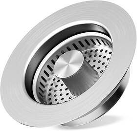 Slb-01 Hjqhru 3 In1 Kitchen Sink Drain Strainer 10 000 Press Test 304 Stainless Steel And Br