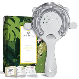 Hs071 Homestia Silver Hawthorne Strainer Cocktail 6.5 Inch L