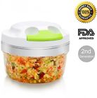 Hometek Powerful Manual Pulling Food Chopper Hand Held Vegetable Mincer 601308984766