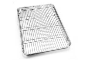 B0dzn5wyqq Homikit 20 Inch X14 Large Nonstick Baking Sheet Pan And Wire Cooling Rack Set