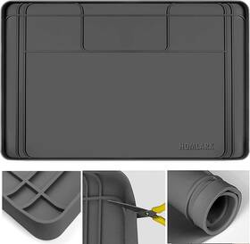 Hl-usm-34x22 Homlark Under Sink Mat For Kitchen Waterproof 34x22 Inches 22w X 34 Inch L Gray