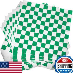 B09ykw7xlr Honeydak 600 Pc 15x15 Inch Checkered Food Wax Paper Sandwich Wrap Sheets Picnic Bbq