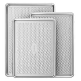 B0f7lj7n7l Hongbake Naturally Non Toxic Baking Sheet Pan Set Of 3 Heavy Duty Aluminized St