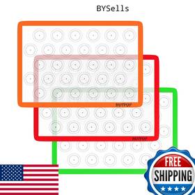 B07n1xfshn Hotpop 3-pack 0.75mm Silicone Baking Mats - Non-stick Macaron Pastry Cookie