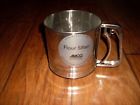 Houseworks Amco Stainless Steel Flour Sifter Nwot 019578530000