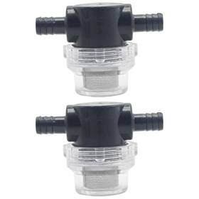 Xy0024 Hoypeyfiy 1/2 Inches Water Pump Strainer 2pcs For 12v Dc 80 Psi Camper Marine Boat Lawn