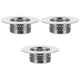 670699 Hpmjz 1 Shower 3 Pcs Bathroom Sink Strainer Mesh Bathtub Drain Cover Lavatory Str