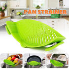 Hqr2426895 Kitchen Pan Strainers Silicone Pasta Food Draining Liquid