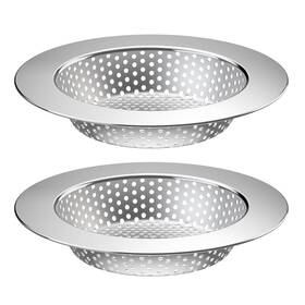 Huntonry 791555350985 2pcs Kitchen Sink Drain Strainer/catcher/basket/cover/filter/trap/screen Lar Huntonry 791555350985 2pcs Kitchen Sink Drain Strainer/catcher/basket/cover/filter/trap/screen Lar