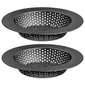 Huntonry 791555351029 Hontunry Black Kitchen Sink Drain Strainer Cover Food Catcher L