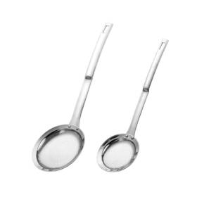 Hvanam 791872306955 Kitchen Skimmer Strainers Stainless Steel Mesh Colanders Food Set Fine