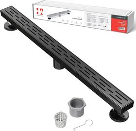 Hyd-0008 Hydroware 36 Inches Linear Shower Drain Stainless Steel Floor Removable