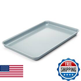 B0fk9m4g4h Hyggeoxy Ceramic Baking Sheet Cookie Sheets For 9x14 Inch Non-stick And Non-toxic Cera