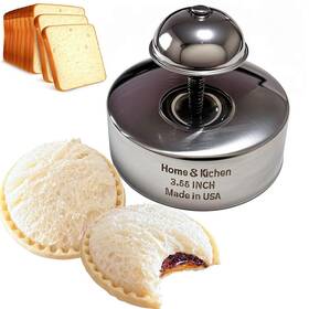 Ielek 761325044031 Sandwich Cutters And Sealer For Kids - Crustless Maker Great L