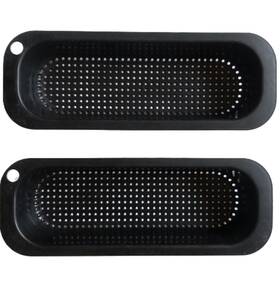 20383 Ikea Collectible Retro Boholmen Over The Sink Colander/strainer Black 2 Pack