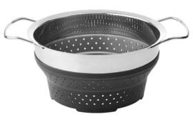 205.781.18 Ikea Klockren Colander 5.3 Quart Silicone Good Conditionstainless Steel