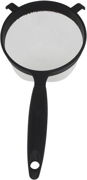 Imu-71133w Imusa 445002525596 Plastic Strainer Black 6-inch 1 Count Pack Of