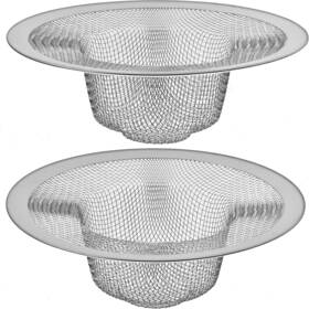 Inc. 313111455431 Kitchen Sink Strainer Stainless Steel Anti-clog Drain Basket Replacement 2 Pack