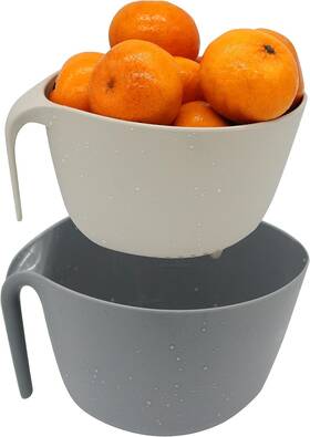 Inc. 313115193131 Kitchen Colander And Strainer Bowls Set 2 In 1 Fruit Vegetable Washing Basket Fo Inc. 313115193131 Kitchen Colander And Strainer Bowls Set 2 In 1 Fruit Vegetable Washing Basket Fo