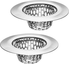 Inc 445001798793 2 Pack - 2.125 Inch Top / 1 Basket- Sink Strainer Bathroom Utility Slop Laundry