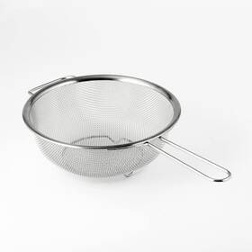 .inc 445038087099 Stainless Steel Fine Mesh Strainer With Sturdy Handle Grip And Base - 7.5 Inch /