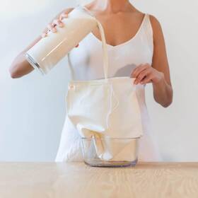 Inc 445048582591 Nut Milk Bags Organic Cotton Heavy Muslin Bag - Not Cheesecloth Pro Quality
