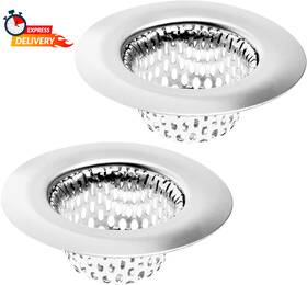 Bs-s5 Inc 2 Pack - 2.25 Inch Top / 1 Basket- Sink Strainer Bathroom Utility Slop Laundry
