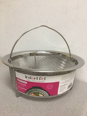 5252245 Instant Pot Silver Stainless Steel Mesh Steamer Basket