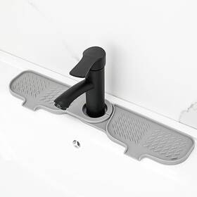 Lsdhs01 Iosjeude Kitchen Sink Faucet Mat Draining 3.9 Inch X 16.5 Gray