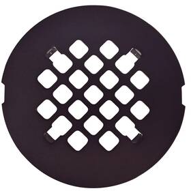 Stn03orb Iyax 4 - 1/4 Snap In Round Shower Drain Grate Strainer Replacement Cover Oil