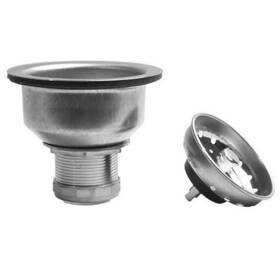 1133d Jb Products Deep Cup Stainless Steel Strainer With Stick Post Basket 1133d Jb Products Deep Cup Stainless Steel Strainer With Stick Post Basket