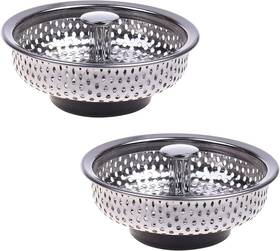 Jd3007 Jdyyicz Pack Of 2 Kitchen Sink Drain Strainer Basket And Stopper