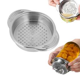 Jerliflyerk2y3o1dhp7 Jerliflyer Tuna Can Strainer Press Lid Oil Drainer Remover Food Grade Stainless Steel C