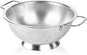 Jidspwls 744759630124 304 Stainless Steel Colander Micro-perforated 3-quart Strainer With Base