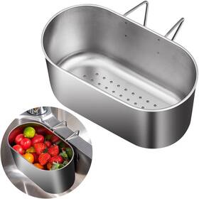 Jinccnsn 715072656429 Stainless Steel Sink Drain Strainer Basket Multifunctional Hanging Stra