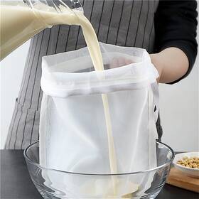 Jjlfresheners 705887236909 Nut Milk Bag Reusable Cheesecloth Bags For Straining Almond Soy Strainer