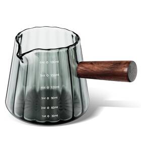 Ykg0114c Joeyan 7 Cm H X 6 W L Oz Grey Single Spout Clear Measuring Cup