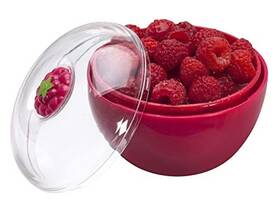 Joie 067742318305 Raspberry Colander Pod Wash Strain Serve And Store One Pint Capacity Joie 067742318305 Raspberry Colander Pod Wash Strain Serve And Store One Pint Capacity