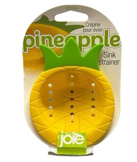 Joie 067742321282 Pineapple Shaped Yellow Silicone Sink Strainer Keep Drains Clean New Joie 067742321282 Pineapple Shaped Yellow Silicone Sink Strainer Keep Drains Clean New