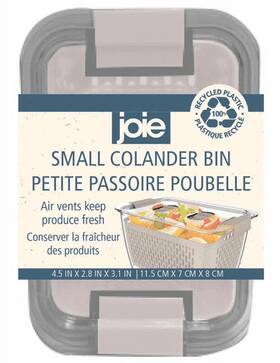 W53002 Joie Compact Colander With Lid For Efficient Food Straining