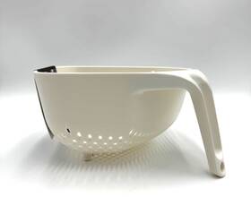 Joseph 028420400922 Square Colander White Easy-pour Corners Bpa-free Dishwasher Safe
