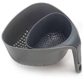 40094 Joseph Nest Colanders Stackable Set With Easy-pour Corners And Vertical H 40094 Joseph Nest Colanders Stackable Set With Easy-pour Corners And Vertical H