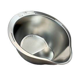 J31-0095 Joyce Chen Stainless Steel Rice Strainer Bowl Washer Colander
