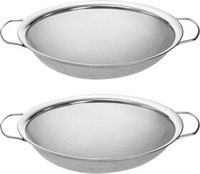 Jucoan 445038311316 2 Pack Fine Mesh Paint Strainer 11.5 Inch Stainless Steel 60