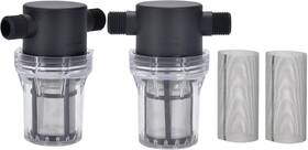 Pa66 Juny 313112740734 2 Pcs Water Filter Twist-on Pipe Strainer Nylon Cover Pc Bowl With 40 An