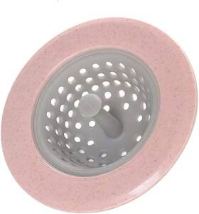 Juroicessry 785768467059 Pink Sewer Plug Floor Drain Cover Pumps And Plumbing Equipment Home Kitchen S