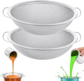 Gl-001 Jxzsj 2-piece Set Of Fine Mesh Paint Strainer 60 Stainless Steel Filter Gl-001 Jxzsj 2-piece Set Of Fine Mesh Paint Strainer 60 Stainless Steel Filter